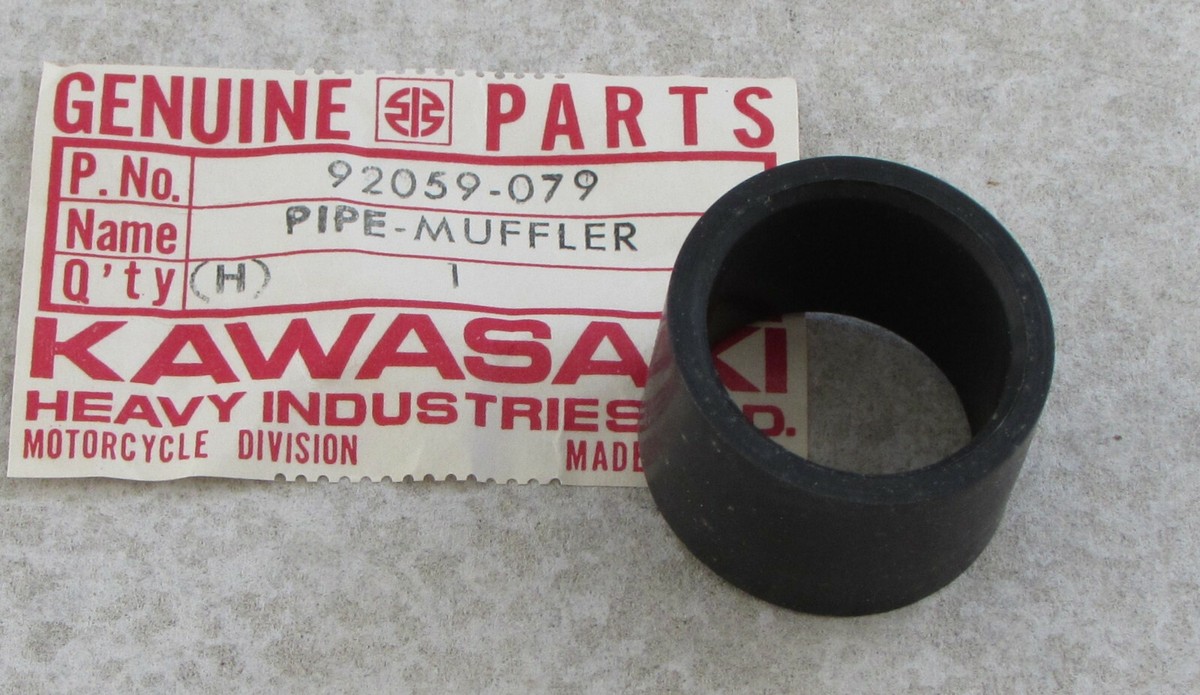 92059-079 Kawasaki Muffler Connect Pipe for Z1 1973-1975 | eBay