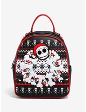 🔥 Nightmare Before Christmas Jack Skellington Light Up Backpack - New - 🔥