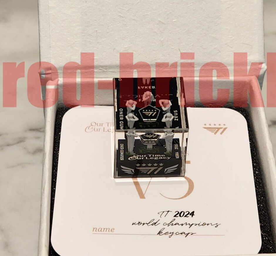T1 2024 LOL World Championship キーキャップ T1 celebrates Worlds 2024 victory with exclusive merchandise