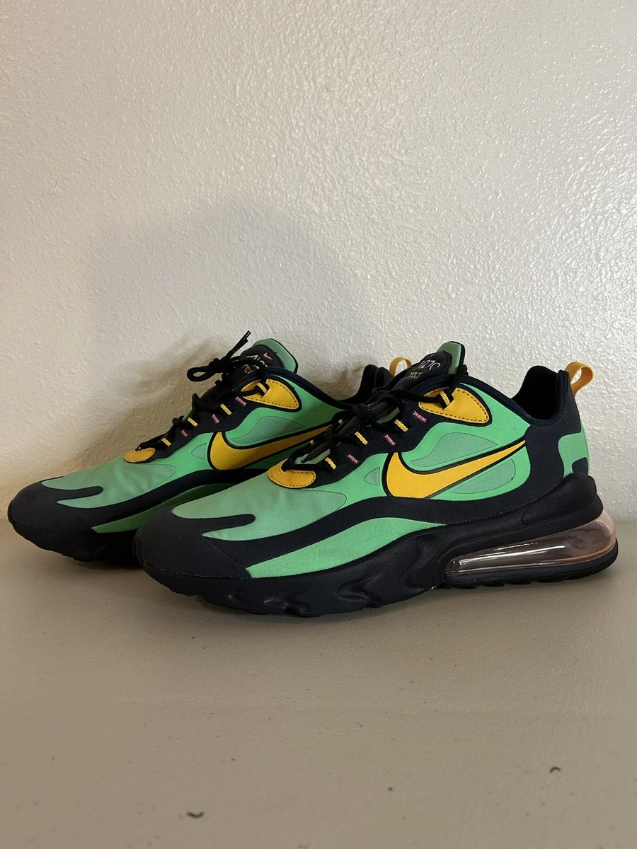 Nike 270 react jaune sales