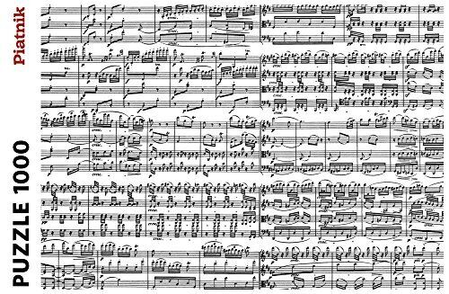 Piatnik note musicali 1000 pezzi puzzle - Foto 1 di 2
