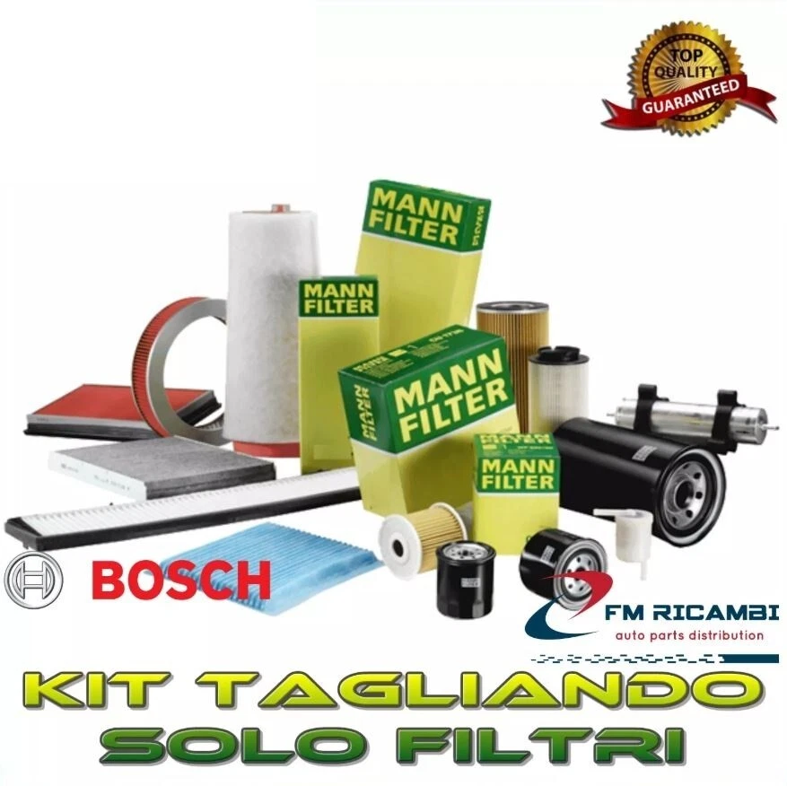 KIT TAGLIANDO SOLO FILTRI MANN-BOSCH per VW GOLF VIII 2.0TDi DAL 08.2019 - Foto 1 di 2