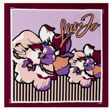 LIU JO WOMEN'S FLORAL PRINT ORCHID SCARF