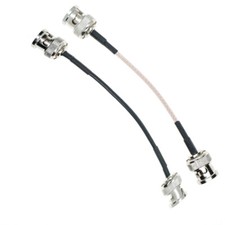 RG174 RG316 cable BNC male to BNC male plug connector lot crimp jumper pigtail