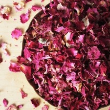 Rose Petals Organic Wedding Flowers Dried 16oz / Fresh from Farm Packed USA