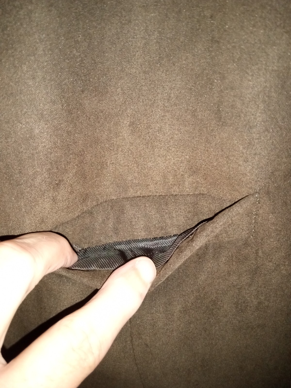 Gianfranco Ruffini Suede Three Button Solid Brown… - image 6