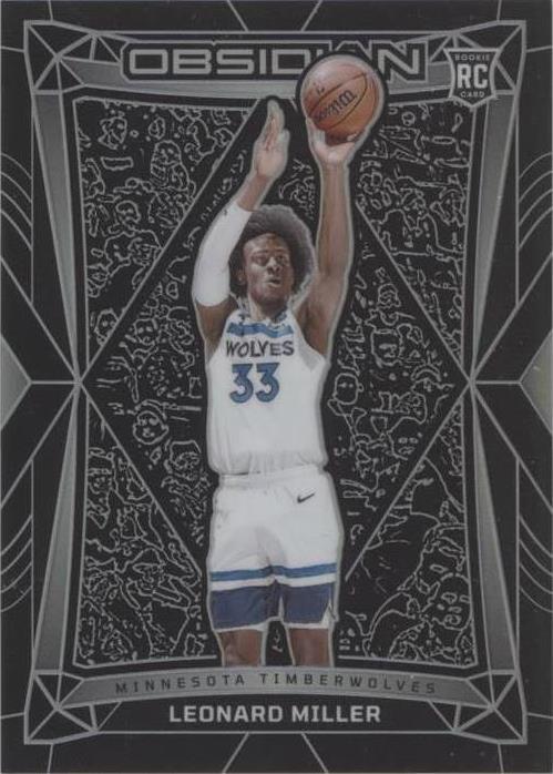 2023-24 Panini Obsidian - Leonard Miller #154 - 1 of 2