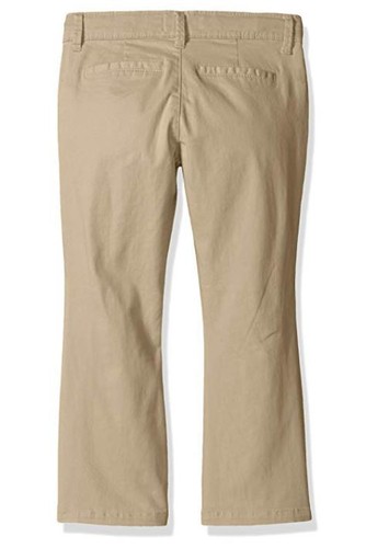 NWOT The Children's Place Big Girls' Uniform Pants, Sandy, 4 - Picture 2 of 2