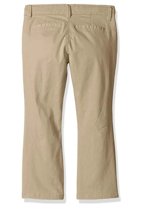 NWOT The Children's Place Big Girls' Uniform Pants, Sandy, 4 - Image 2 of 2