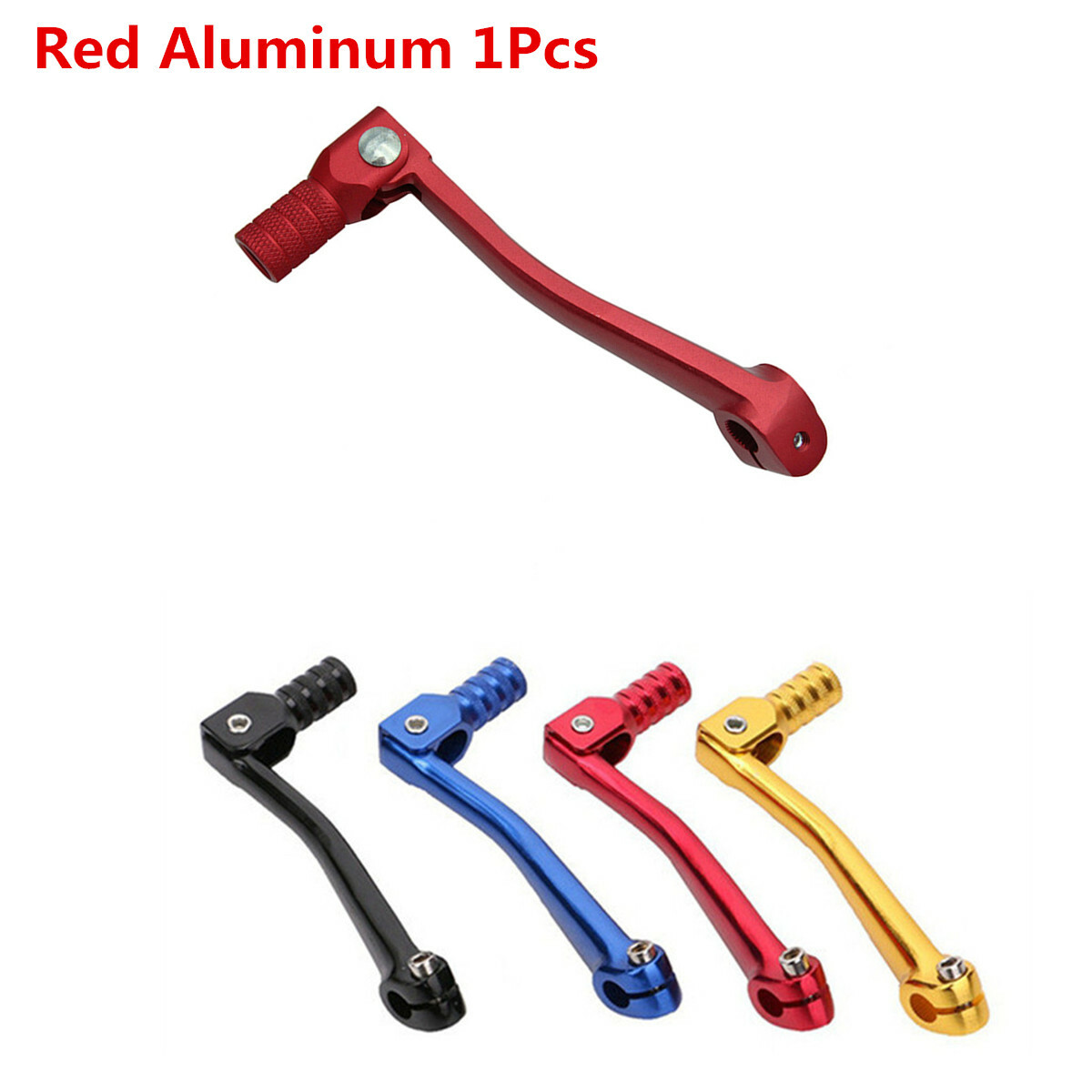 Red Motorcycle ATV Offroad Bikes Parts Aluminum Folding CNC Gear Shift