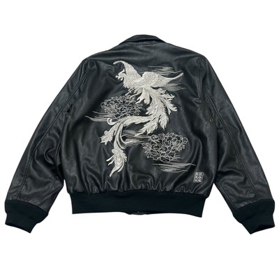 archive COMME CA leather jacket y2k