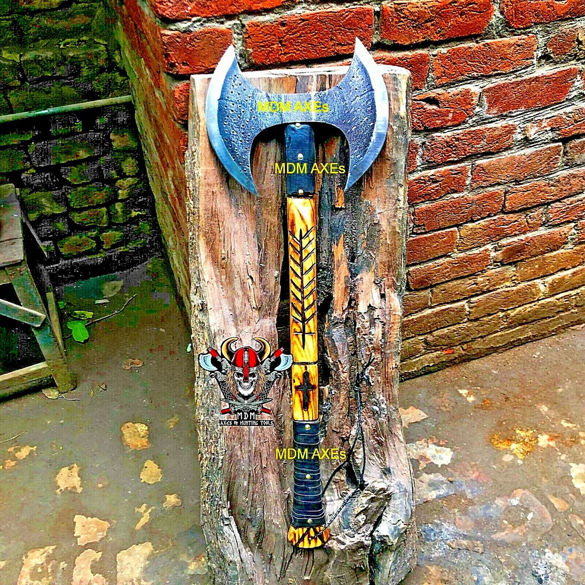 Two Handed Double Headed Axe Thorgrim Double Axe – Les Artisans