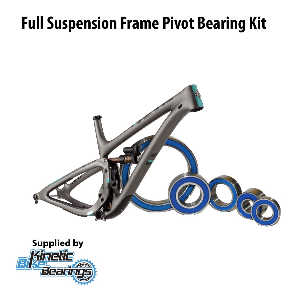 MTB FRAME PIVOT BEARING KIT YETI CYCLES (575,ASR,SB5,SB6,SB66