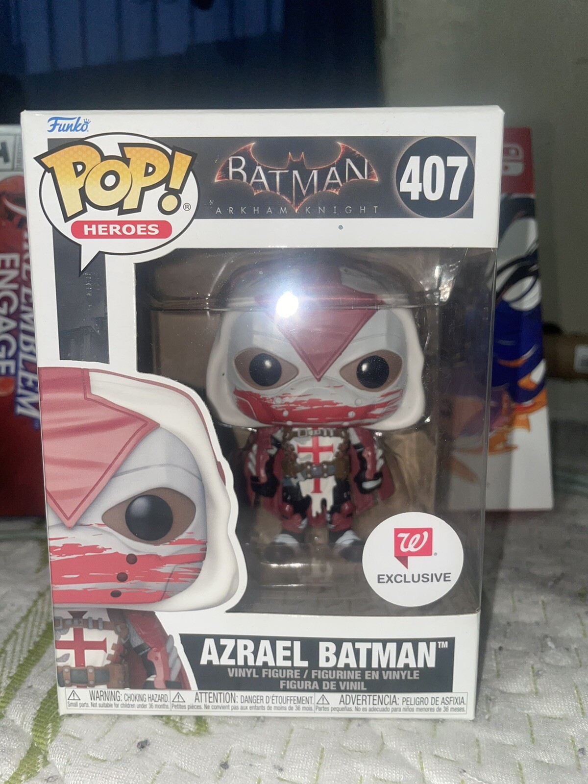 Funko Pop Heroes Arkham Knight Batman Azrael Batman #407 - Walgreens Exclusive