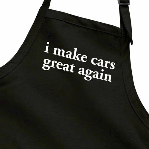 Funny Mechanic gifts Car Quotes Automotive repair great again Apron w/Pockets - Picture 6 of 8