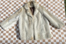 Faux Fur Coat Size 18 Y2k Style!