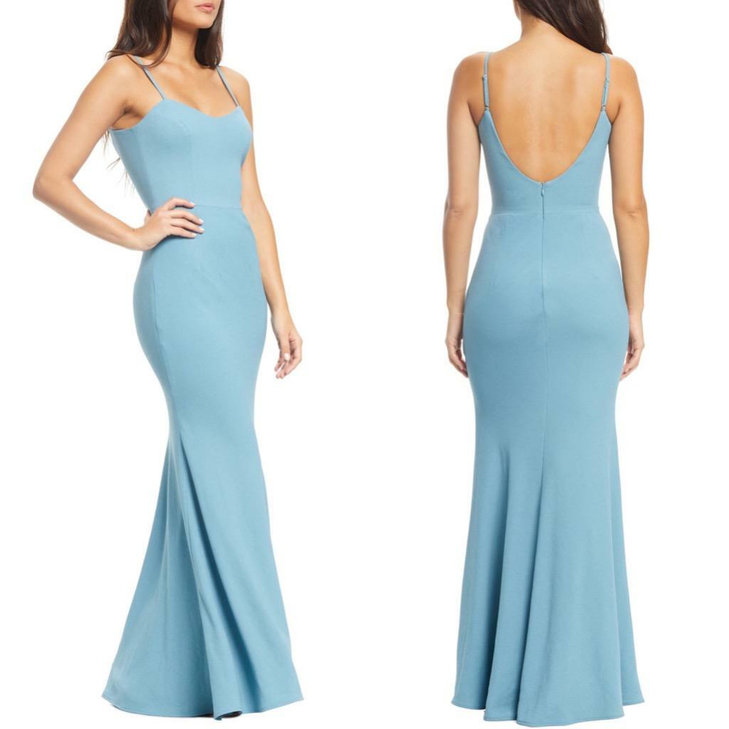 Jodi Crepe Evening Dress