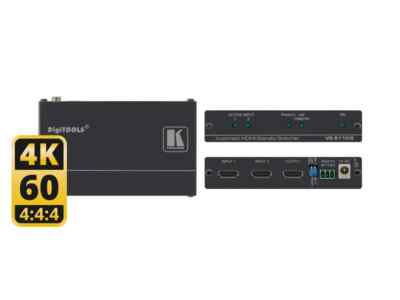 Kramer VS-211H2, 2x1 Automatik-Umschalter für 4K UHD HDMI