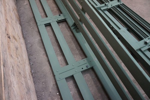 Set 2 Rear Left & Right Troop Seat Green AM General Hummer Humvee H1 M998 1992 - Picture 5 of 7