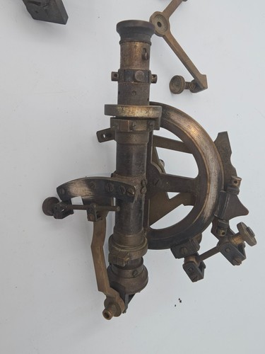 Antique Nautical Sextant and meridian Attachment? Dated sept 14 1880 Super Rare - Picture 15 of 15