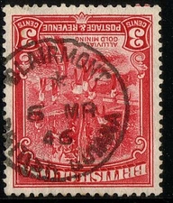 BR GUIANA 1946 3c BLAIRMONTcds.............................................48026