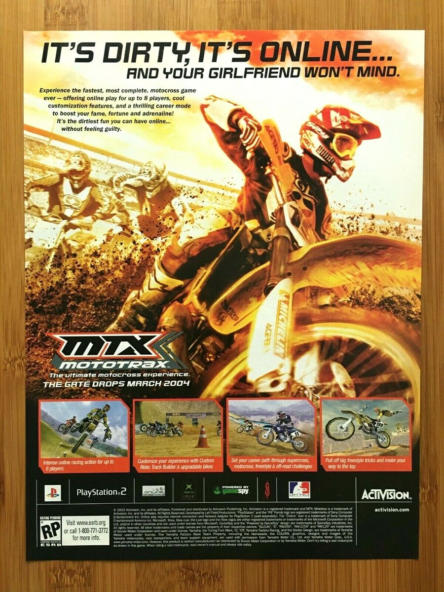 MTX Mototrax PS2 ( Motocross )