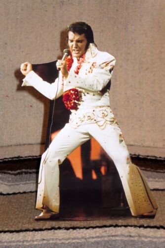 Elvis Presley 1973 Concert in Hawaii Tabletop Standee 10 1/2" Tall - Picture 1 of 2