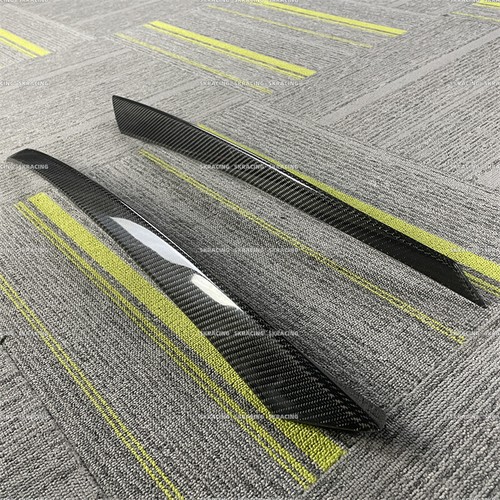Fits For Honda Civic FK8 FC1 FK7 Real Carbon Fiber Front Center Mesh Grille Trim - Picture 27 of 37