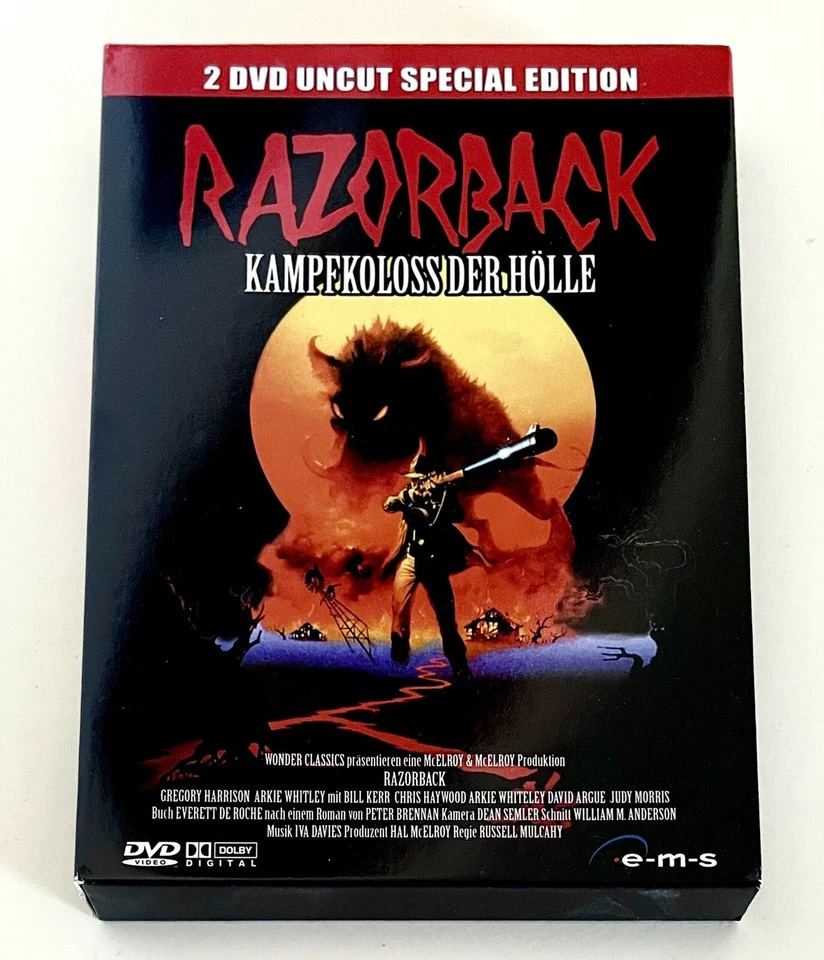 RAZORBACK - Kampfkoloss der Hölle - 2 DVD Uncut Special Edition - OOP Rarität - Bild 3 von 4