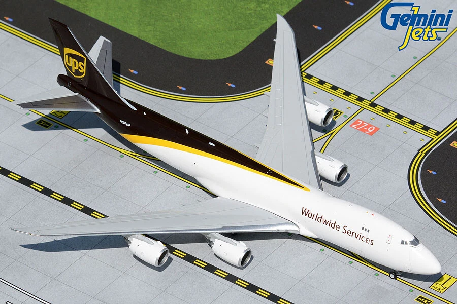 GEMINI JETS UPS AIRLINES BOEING 747-8F 1:400 DIE-CAST GJUPS1990 IN