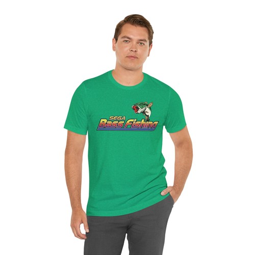 T-shirt manches courtes unisexe logo rétro Sega Bass Fishing Dreamcast années 2000 - Photo 51/109