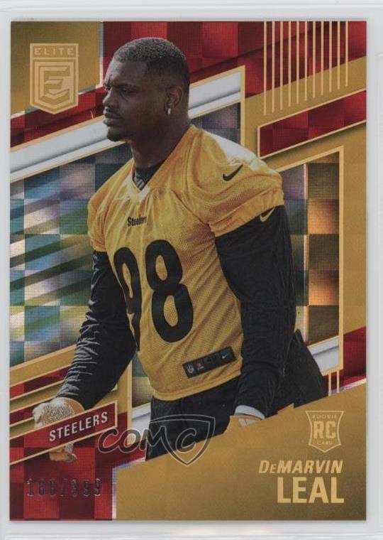 2022 Panini Donruss Elite Rookies Red 188/399 DeMarvin Leal #150 Rookie RC 15bk