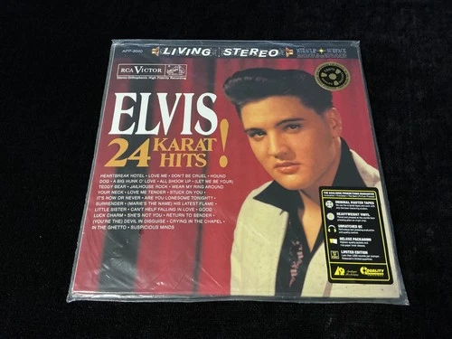 ELVIS PRESLEY 2LP APP-2040 24 KARAT HITS FACTIRY SEALED ANALOGUE PRODUCTIONS OOP
