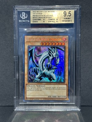 Blue-Eyes White Dragon (Secret Pharaoh's Rare) MAMA-EN104