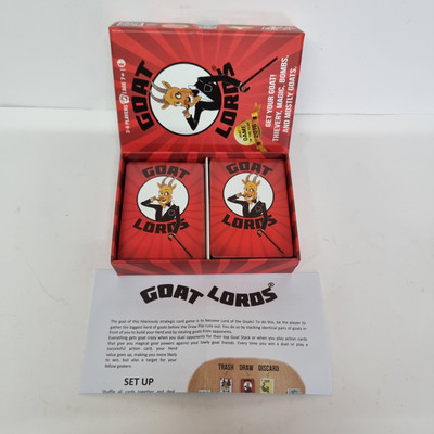 Gatwick Games Goat Lords Familie Strategisches Kartenspiel