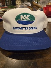 VTG Novartis Seeds Embroidered NK Logo Agricultural Snapback Hat Baseball Cap
