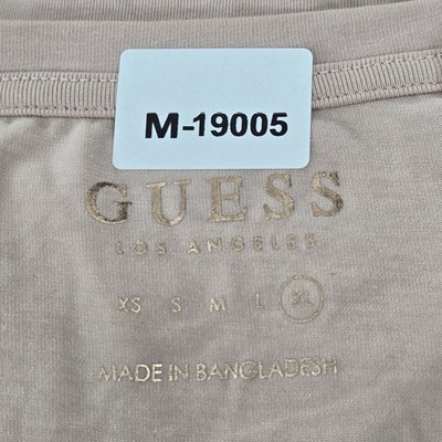GUESS Women Shirt XL Pink Sequin Crew Neck Pullover Bling Tee | eBay
