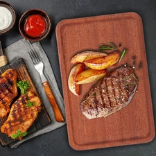 Wood Serving Tray Charcuterie Boards Kitchen Platter Farmhouse Decor