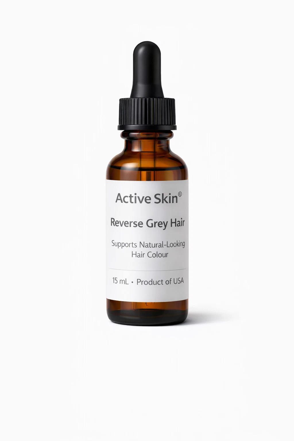 Active Skin Reverse Grey Hair Serum Hair Pigmentation & Improved Color Vitality