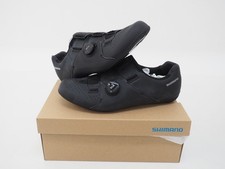 NEUF ! Chaussures de cyclisme sur route noires Shimano RC3 homme EU 44 US 9,5 SH-RC300