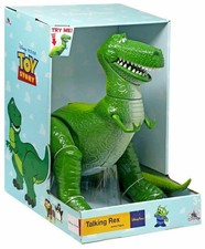 Disney Pixar Toy Story Talking Rex 12" Action Figure Speaks 11 Phrases...