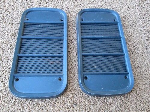 VINTAGE 1966 THUNDERBIRD RADIO SPEAKER GRILLS.  FOR THE STERIO-SONIC TAPE SYSTEM