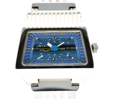 Vintage [Top Mint] SEIKO ALBA Y151-5D90 Watch Blue Quartz Women's Watch Japan