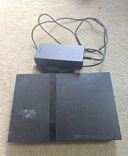 Sony PlayStation 2 PS2 Slim PAL Black Console SCPH-77003 w/ Power Supply