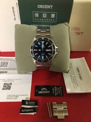 ORIENT Mako 3 RN-AA0808E Kamasu Green Dial