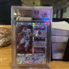 2018 Contenders Draft Picks Cracked Ice Ticket 12/23 Baker Mayfield Auto 1lc0
