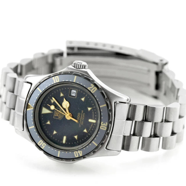 TAG HEUER 2000 Series Professional Small Size 972.608 Analog Watch Brand Ladies image 4