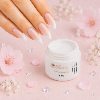 UV Classic  Frenchgel white 5ml - French Gel weiß