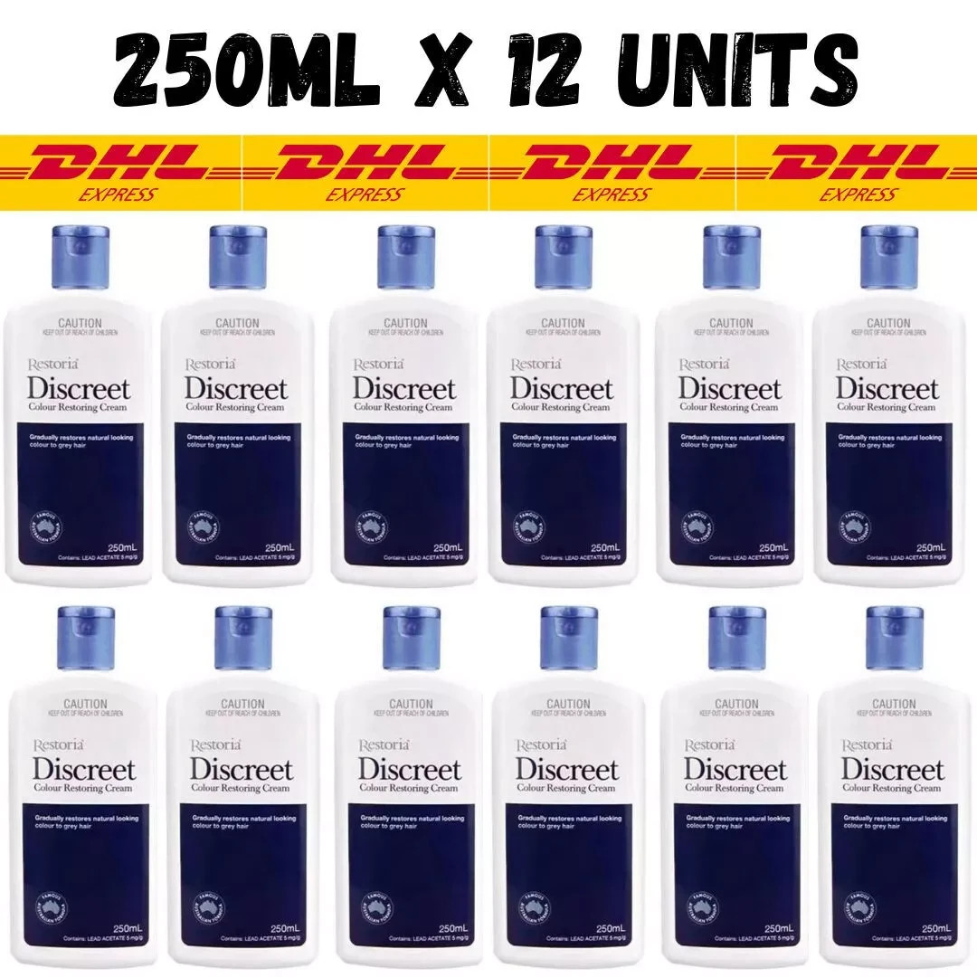 250ml x 12units Restoria Discreet Colour Restoring Cream Hair