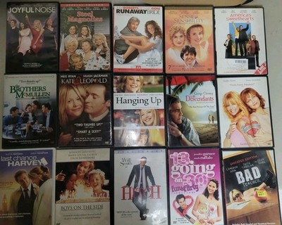 Chick Flick Lot Of 15 DVDS Romcom Girly Love Romantic Movies